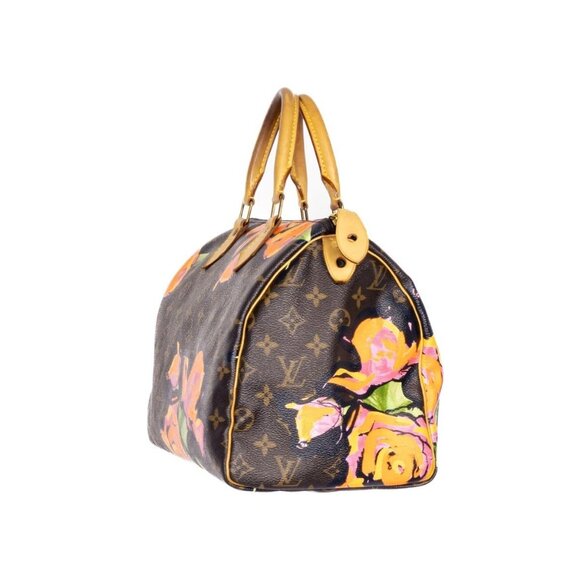 Louis Vuitton Stephen Sprouse Speedy 30 Graffiti Roses Monogram Pink - Picture 11 of 12